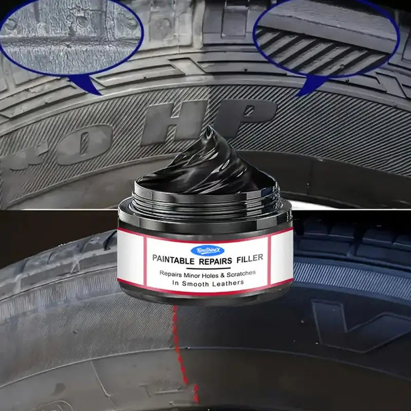 Car Scratch Repair Cream for Interior & Exterior Plastic and Leather - Polishing & Protection