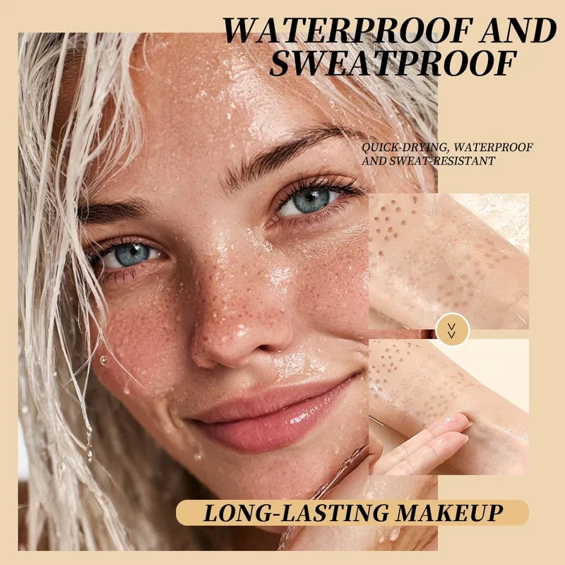 Waterproof 2-in-1 Freckle Pen for Natural Makeup - Long Lasting Dot Spot Tool