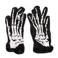 Halloween Claw Gloves Black and White Skull Ghost Costume Props