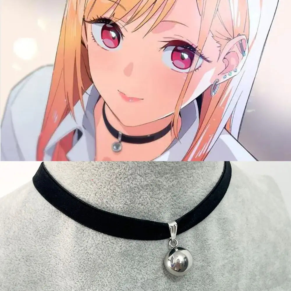 Kitagawa Marin Earrings Necklace Cosplay Accessories for Dress Up Darling Halloween