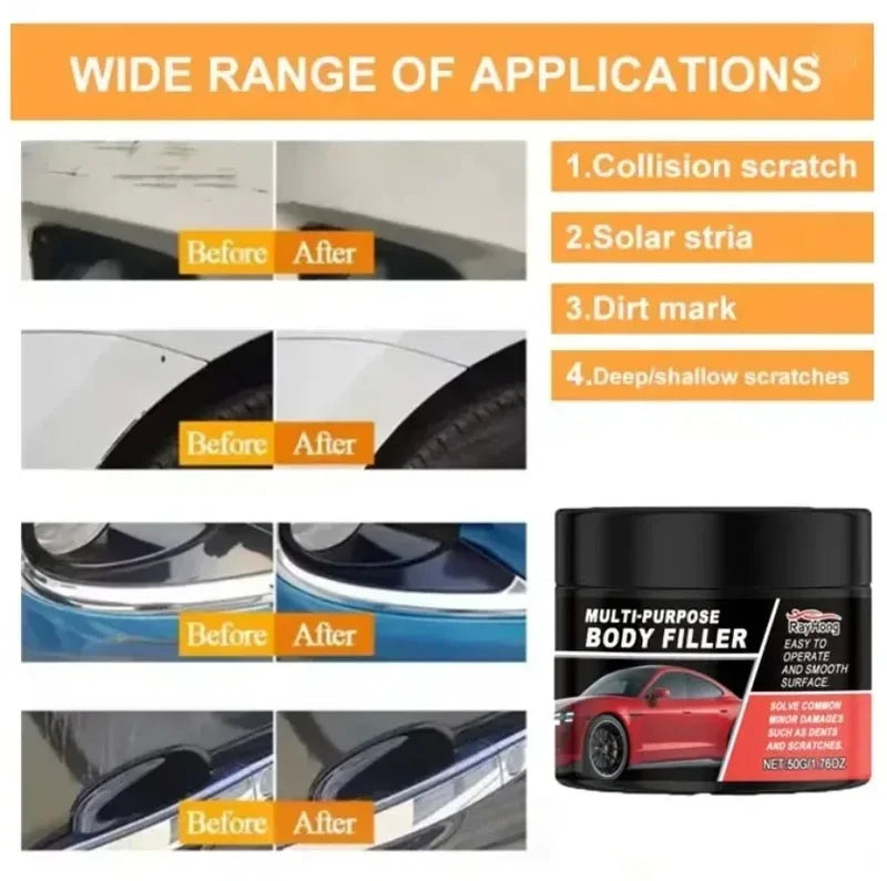 Car Scratch Removal Wax - Fine Paint Scratch Repair & Polishing for Vehicles