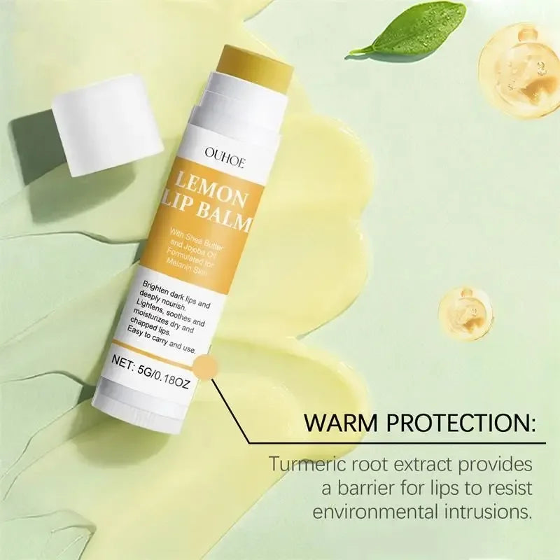 Dark Lip Balm Lightening & Moisturizing Lip Oil - Exfoliating & Brightening Korean Care