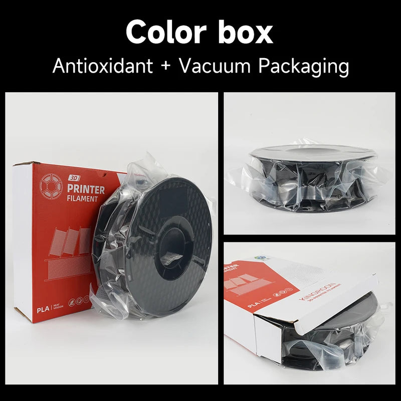 10kg 3D Printer Filament Set - PLA, ABS, PETG in Multiple Colors, 1.75mm