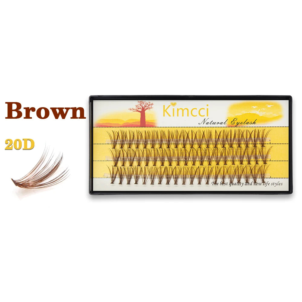 3D Mink Eyelash Extensions Bundle - Natural Faux Cluster Lashes in Multiple Variants