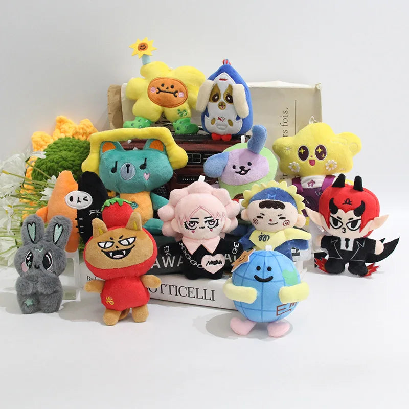 Cute Plush Keychain - Cartoon Jaidée Babii Win ForceBook Fans Birthday Gift