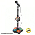 Kids Microphone Stand Toy for Children’s Karaoke & Pretend Play - Portable & Durable