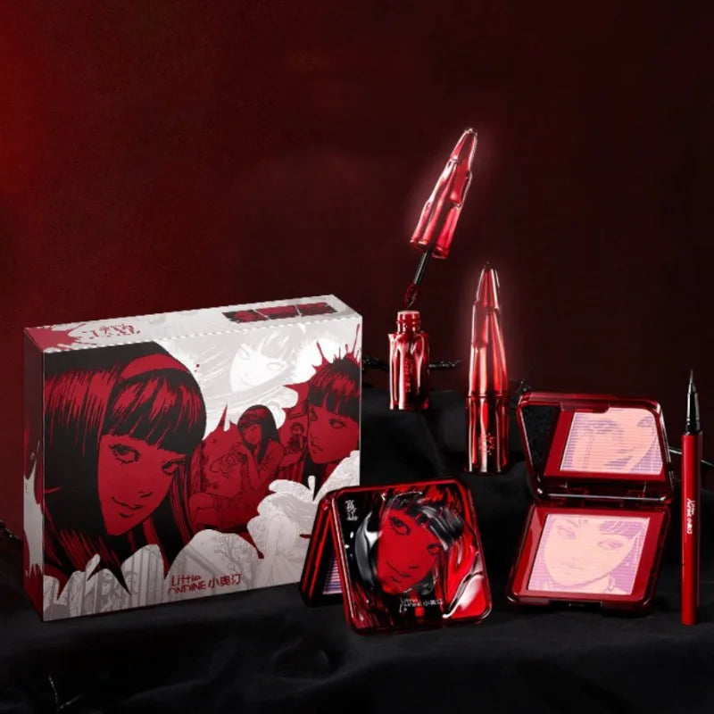 All-in-One Makeup Gift Set for Women - Lipstick, Blush, Mascara, Eyeliner & Face Kit