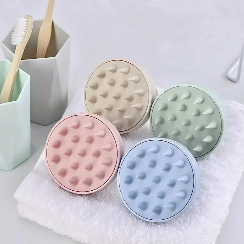 Silicone Shampoo Scalp Massager Comb for Hair & Scalp Care