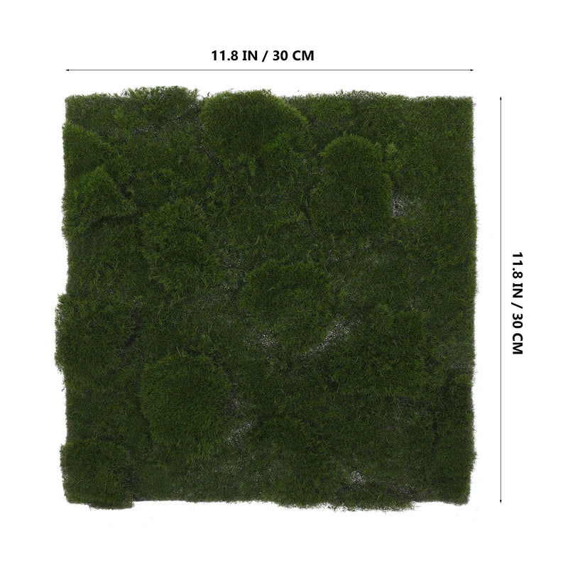 Artificial Moss Mat 30x30cm for Indoor Outdoor Garden Landscape Decor