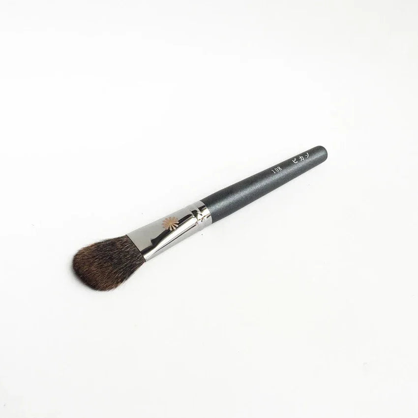Blush Brush - Round Squirrel Hair Makeup Powder Brush for Face Contouring