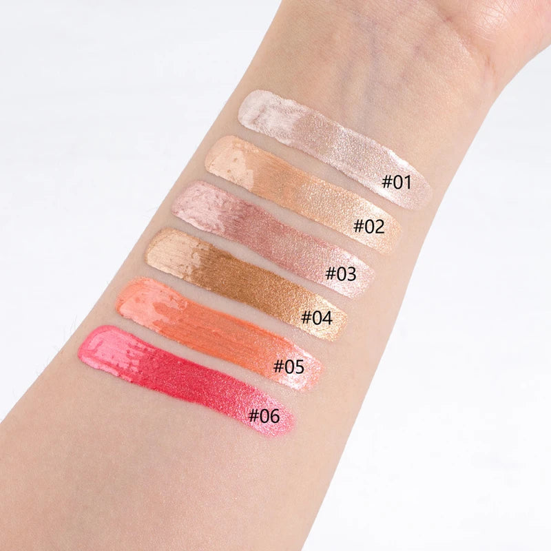 Liquid Highlighter with Custom Logo - Long Lasting, Shiny, Pearlescent Makeup