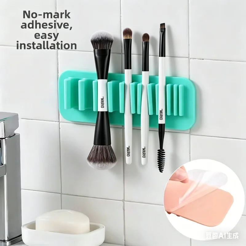 Double-Ended Makeup Brush Holder Drying Rack for Cosmetic Brushes