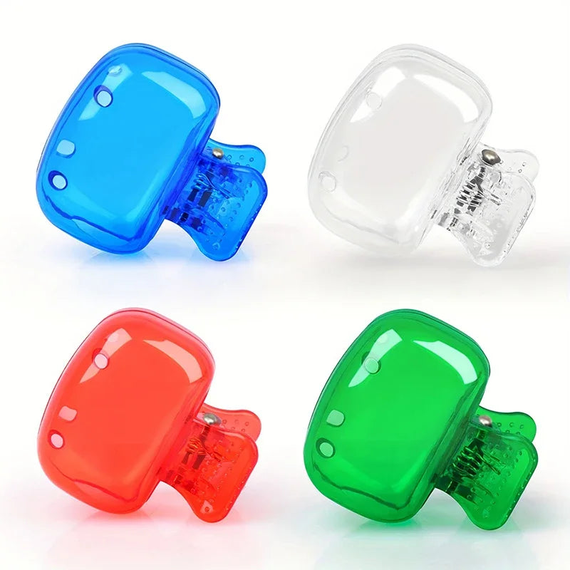 Travel Toothbrush Head Covers 4PCS Toothbrush Protector Caps Portable Plastic Case