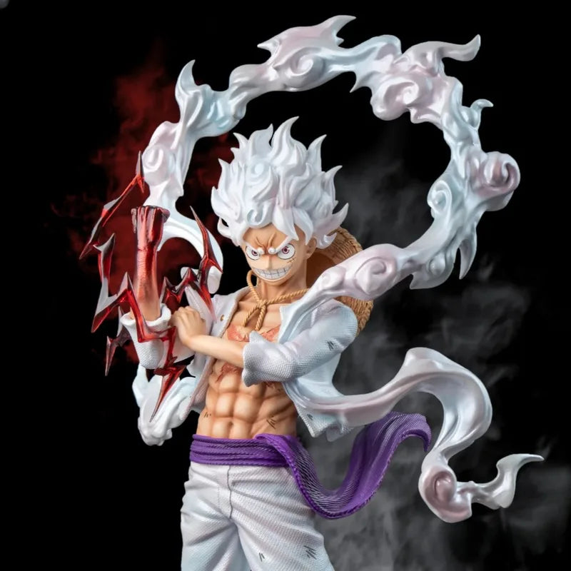 Anime One Piece Nika Luffy PVC Figure 25cm Collectible Action Model Toy