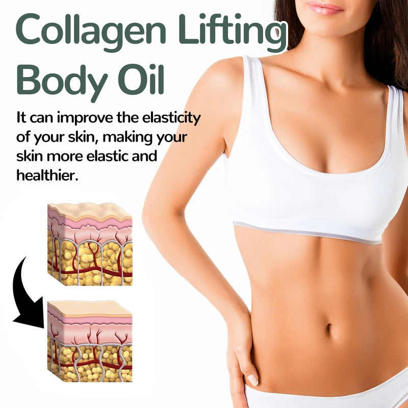 Hydrating Collagen Body Oil for Skin Elasticity & Firming - 100ml