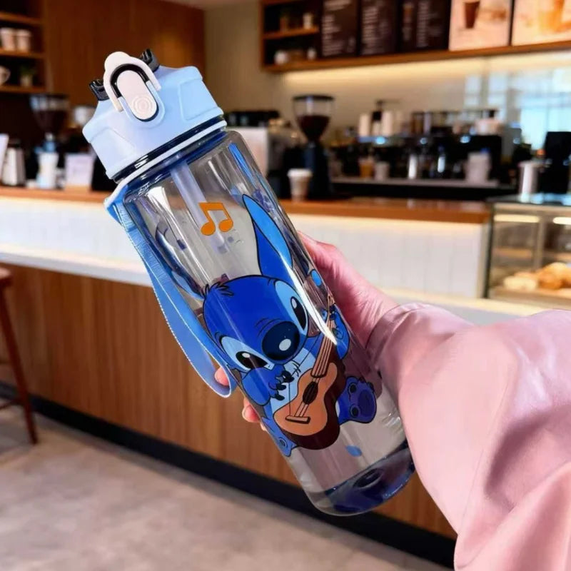 3D Printed Cartoon Water Bottle - Reusable, Leak-Proof, Lightweight Travel Kettle