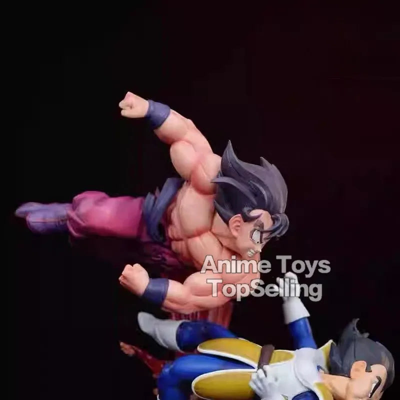 Anime Dragon Ball Z Goku vs Vegeta PVC Collectible Action Figures - 23cm