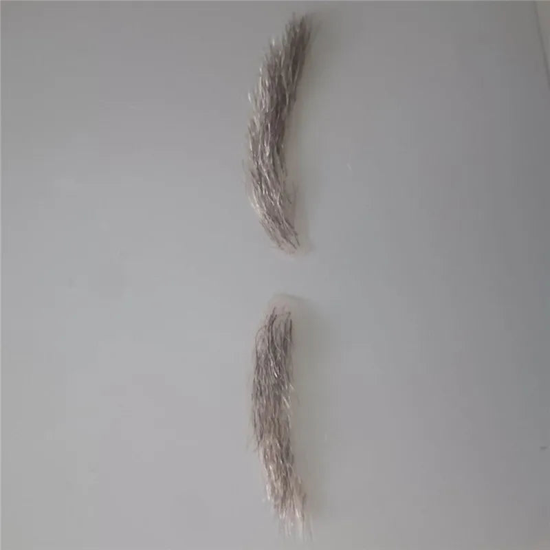 Realistic Fake Eyebrow Set for Men - Trimmable Lace Makeup Eyebrow Enhancer