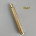 Stainless Steel Safety Razor Handle - Heavy Duty & Rust Resistant