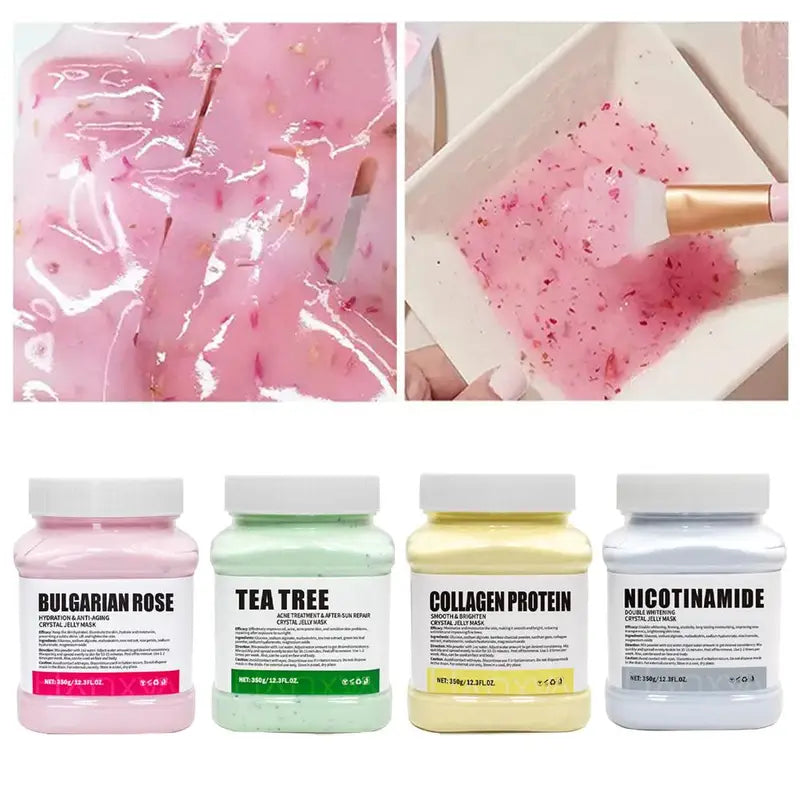 Hydrating Jelly Face Mask Powder for Brightening & Nourishing Skin - 350g
