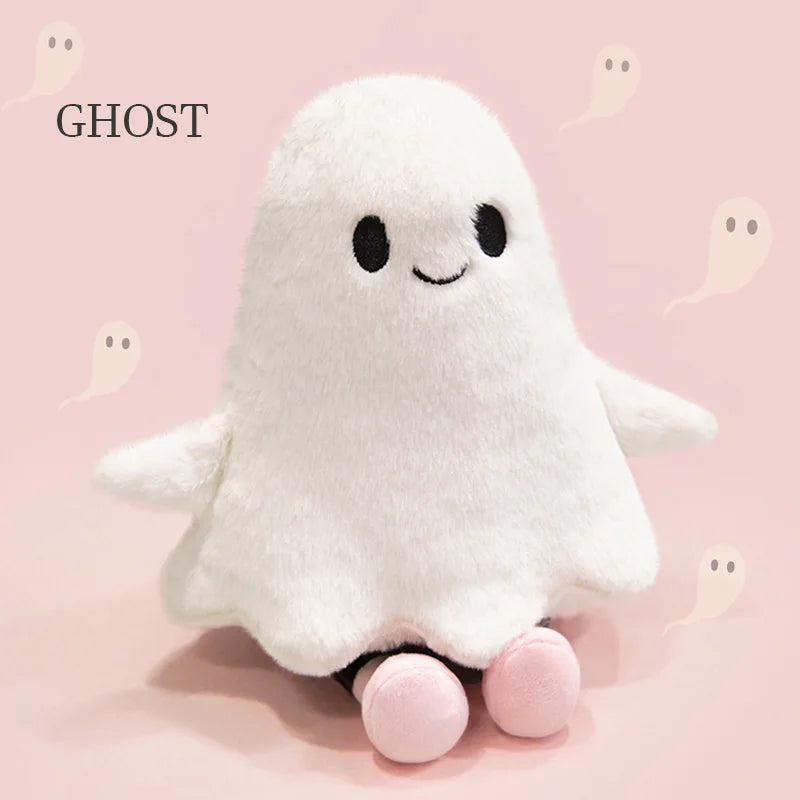 Cute White Ghost Plush Toy Halloween Party Decorations 32cm - Festival Gift