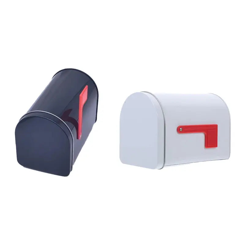 Retro Tinplate Mailbox - Mini Decorative Mail Slot for Home & Garden