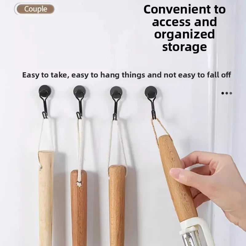 Heavy Duty Magnetic Hook Set for Refrigerator Kitchen Organization - Strong Hold