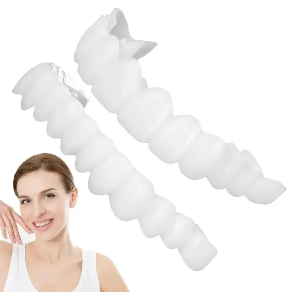 Unisex Snap-On Teeth Veneers - Instant Smile Makeover Cosmetic Teeth