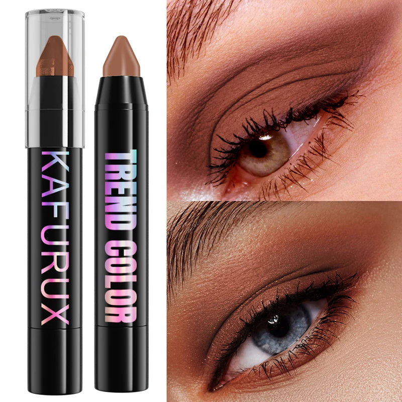 25 Colors Waterproof Glitter Eyeshadow & Eyeliner Pencil Set - Long-Lasting Makeup Tool