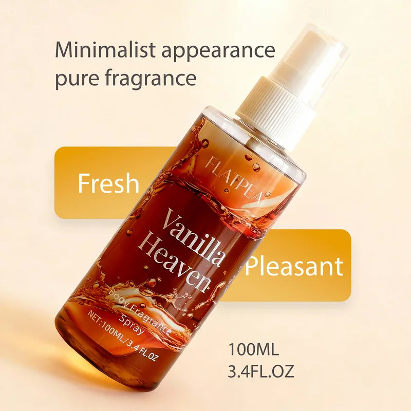 Portable Vanilla Caramel Room Spray - 100ml Air Freshener, Gift Idea for Christmas