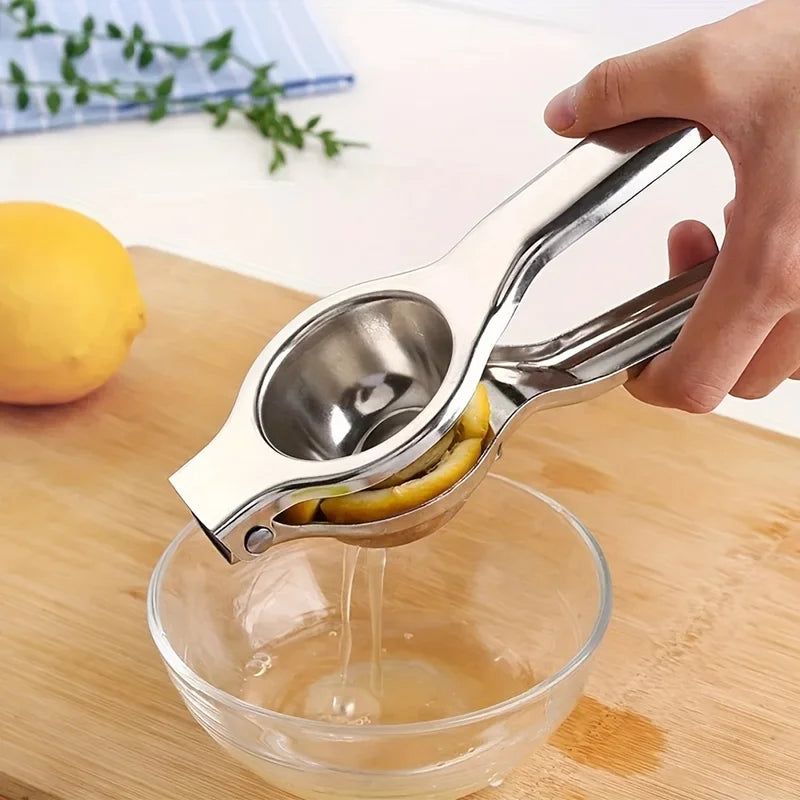 Stainless Steel Lemon Juicer Manual Fruit Press for Home Use
