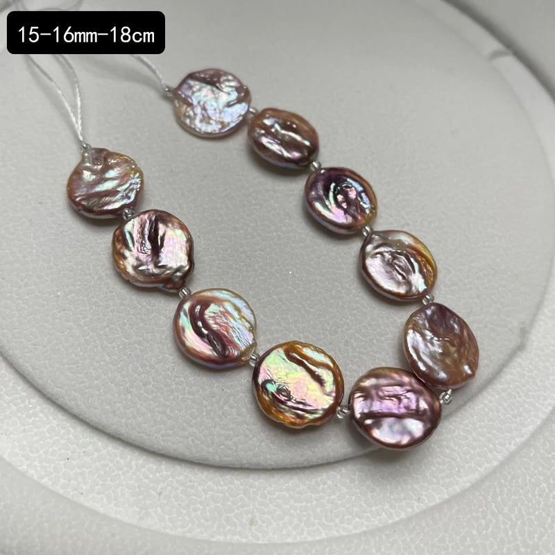 15-16mm Natural Pearl Beads Baroque Loose for Jewelry Making DIY Necklace & Bracelet