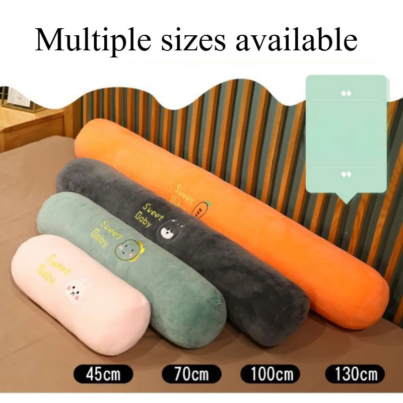 Rectangular Multi-Functional Sleep Support Pillow for Girls - Long Bolster Pregnancy & Side Sleepers Cushion