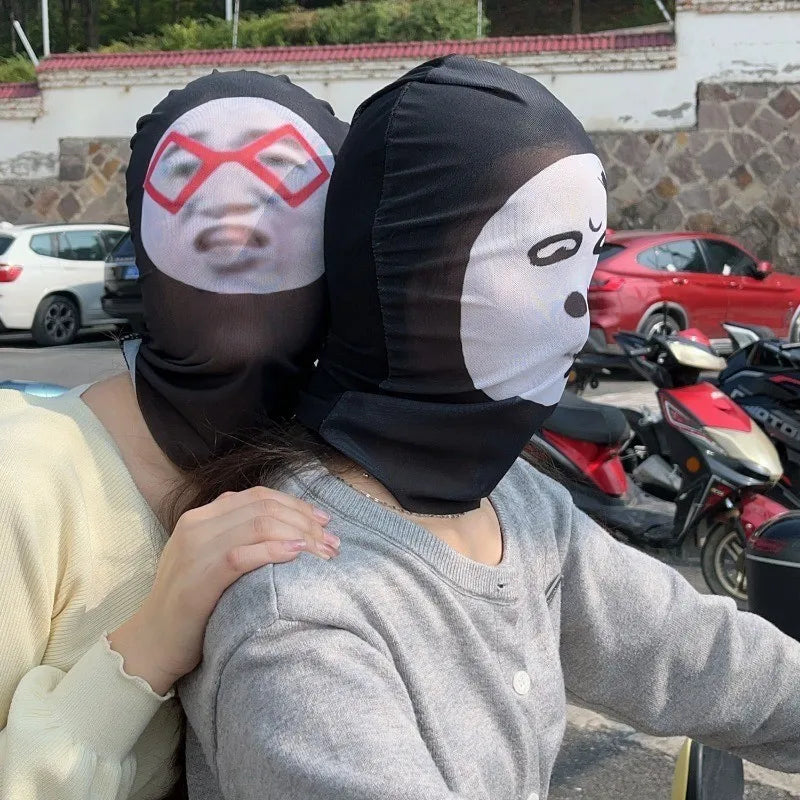 Realistic 3D Face Masks for Cosplay Halloween Party Adults Unisex Full Face Hood