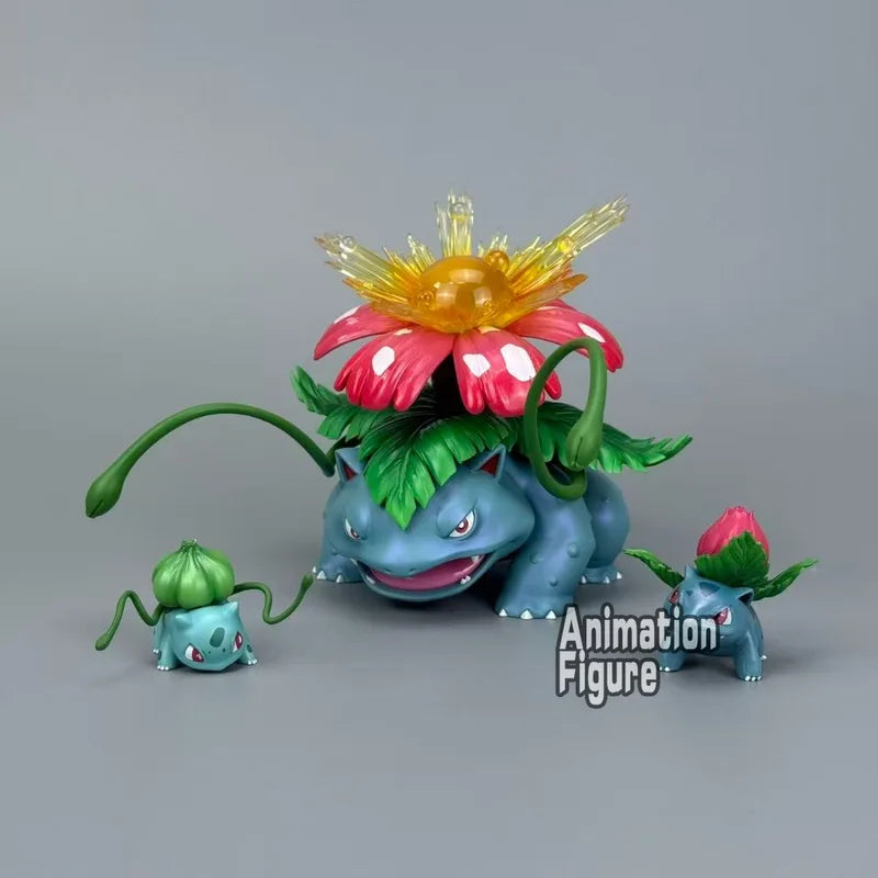 Anime Pokémon Bulbasaur Action Figures PVC Collectible Model Toys - Multiple Colors