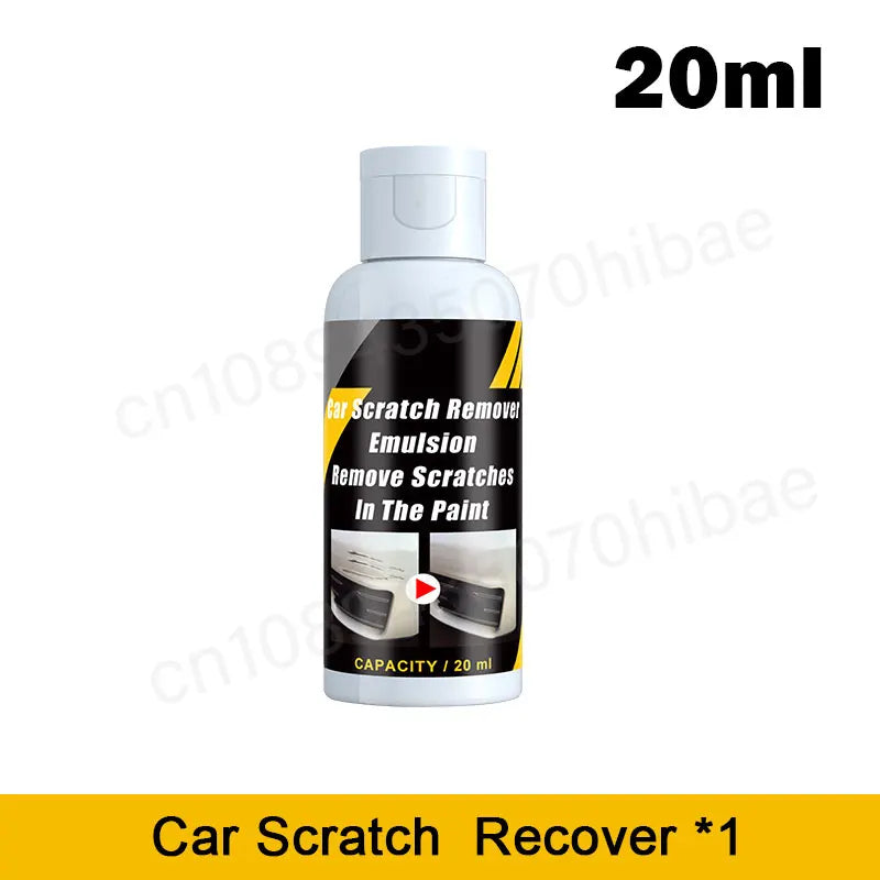 Car Scratch Remover & Paint Care Kit - Auto Swirl & Scratch Repair Polishing