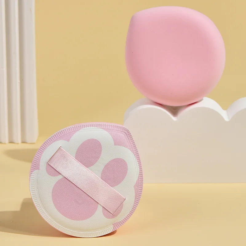 Cute Makeup Sponge Puffs Set - Cat Claws Shape Air Cushion Foundation Tools