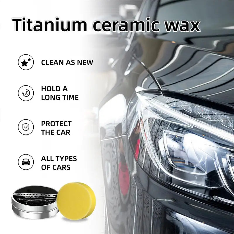 Ceramic Car Wax Coating - Scratch Repair & Long-Lasting Shine