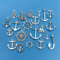 20pcs Zinc Alloy Anchor Charms for DIY Jewelry Necklace Bracelet Earring Making