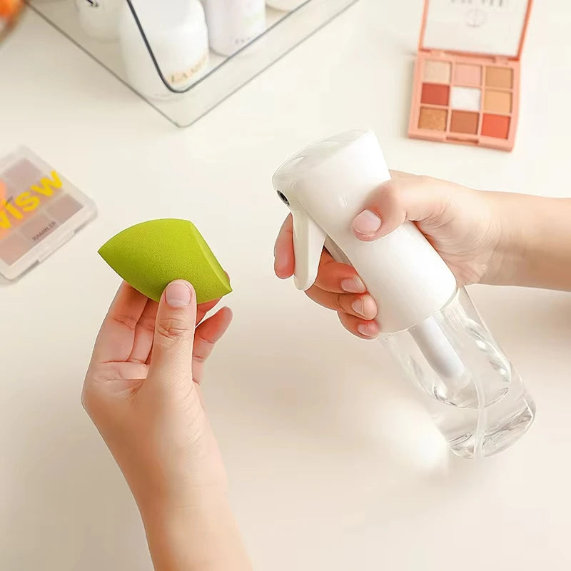Refillable Hair Spray Bottle with High-Pressure Continuous Mist 200ml-500ml
