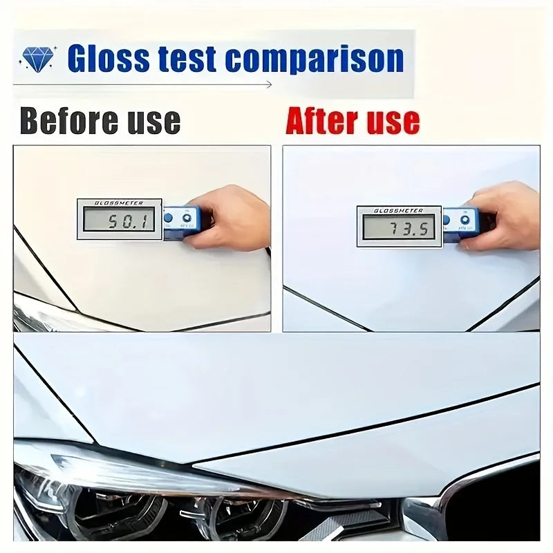 Car Polishing Wax Kit 7.05oz Scratch Repair & Paint Decontamination for Vehicle Care