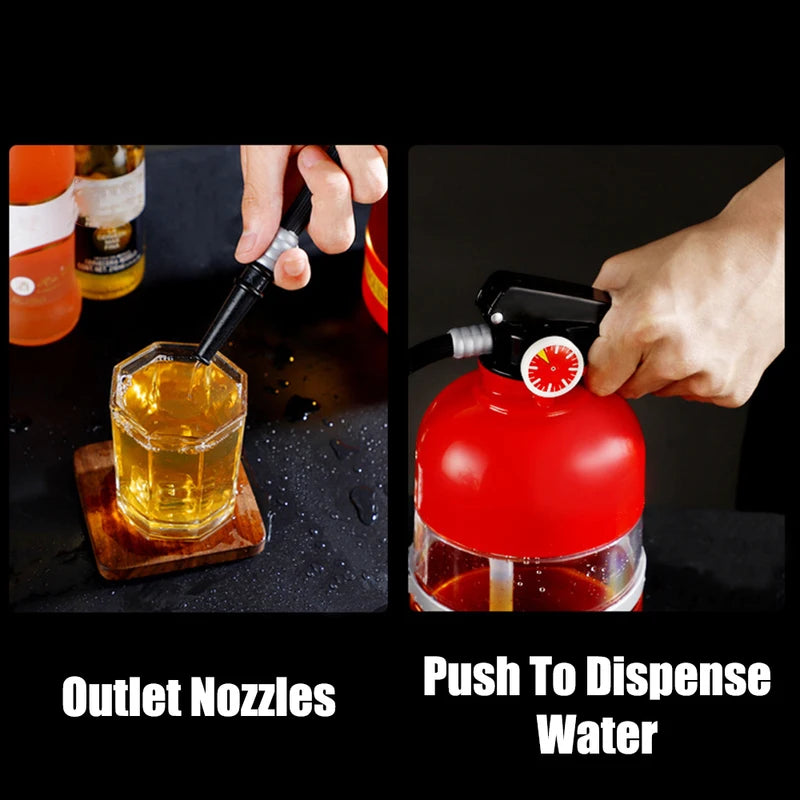 1.5L Beer Dispenser with Fire Extinguisher Design - Party Beverage Pourer