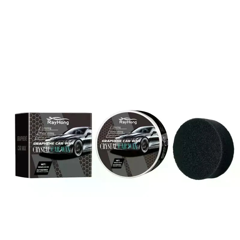 Car Paint Protection Wax - Long-Lasting Waterproof Crystal Coating for Exterior Care