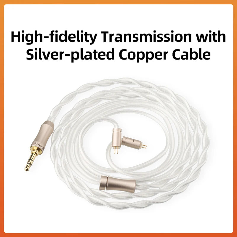 SIVGA Que 10mm Beryllium Diaphragm In-Ear Wired Earphones White Maple Wood