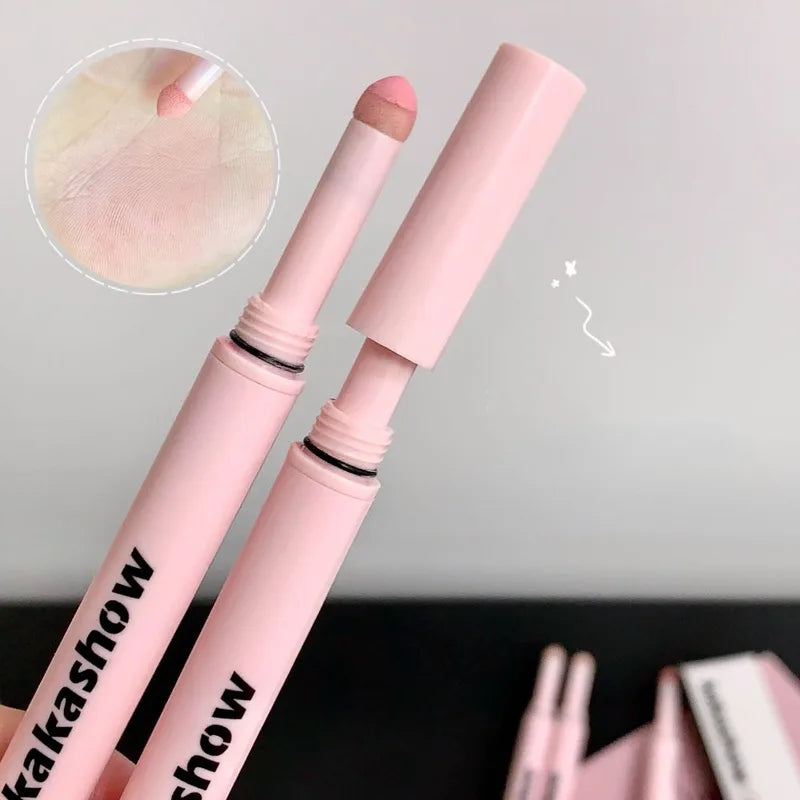 Double-End Eyeliner & Shadow Stick Makeup Tool - Brightening, Glitter & Matte Finish