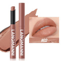 Matte Lipstick Pencil 12 Color Waterproof Long Lasting Non-Stick Lip Makeup