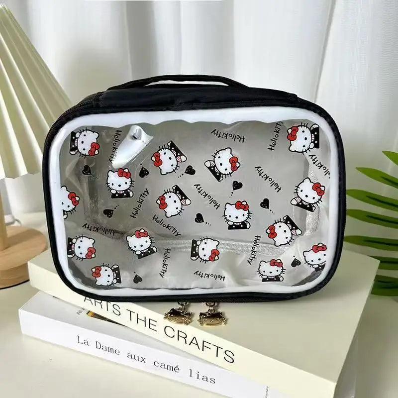 Waterproof PVC Large Capacity Hello Kitty Cosmetic & Handbag Organizer