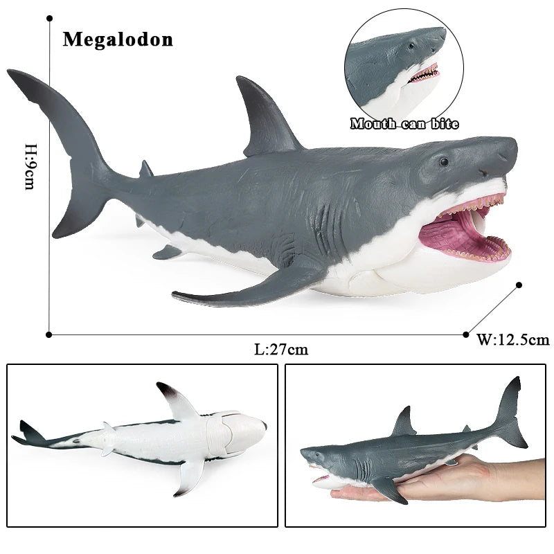 Ocean Animal Sea Life Action Figures Set - Educational Kids Toy, Multiple Colors