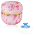 Portable Makeup Puff and Powder Container for Travel and Home Use