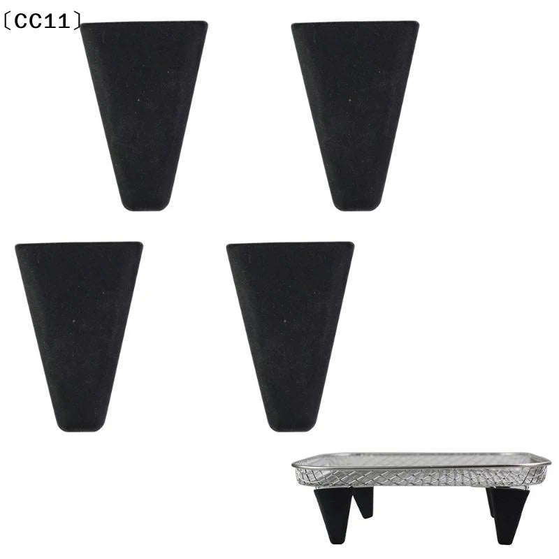 Silicone Dewatering Rack Buffer Pads for Air Fryer and Dehydrator, 4/6/8 Pack